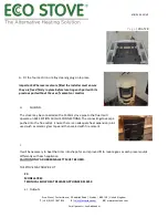 Preview for 20 page of ECCO STOVE 678EC Manual