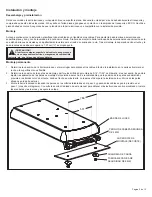 Предварительный просмотр 16 страницы Ecco 12+ Pro Vantage Series Assembly, Installation And Operation Instructions