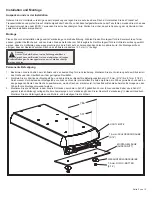 Предварительный просмотр 42 страницы Ecco 12+ Pro Vantage Series Assembly, Installation And Operation Instructions