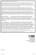 Preview for 8 page of Ecco 3735 Series Installation And Operation Instructions Manual