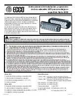 Preview for 4 page of Ecco 3800 Series Assembly, Installation And Operation Instructions