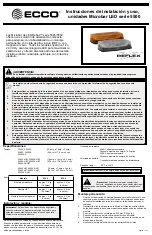 Preview for 5 page of Ecco 5545A Installation And Operating Instructions Manual