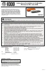 Preview for 9 page of Ecco 5590A Installation And Operation Instructions Manual