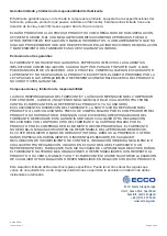 Preview for 6 page of Ecco EB7181 Series Installation And Operation Instructions Manual