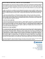 Preview for 12 page of Ecco EC2015-C Installation Instructions Manual