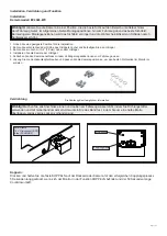 Preview for 21 page of Ecco EC2028-WC Installation Instructions Manual