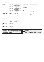 Preview for 9 page of Ecco EC5101CAW Installation And Operating Instructions Manual