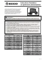 Preview for 17 page of Ecco EC7000-QK Installation Instructions Manual