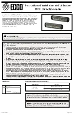 Preview for 10 page of Ecco ED3701 Installation And Operation Instructions Manual