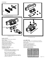 Preview for 8 page of Ecco ED3777 Series Assembly, Installation And Operation Instructions