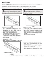 Preview for 15 page of Ecco ED5051VDL Series Installation And Operation Instructions Manual