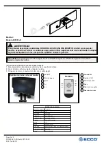 Preview for 7 page of Ecco K7010-K Installation Instructions Manual