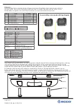 Предварительный просмотр 8 страницы Ecco SecuriLED II ED5110A Installation & Operating Instructions Manual