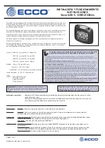 Preview for 10 page of Ecco SecuriLED II ED5110A Installation & Operating Instructions Manual