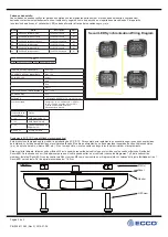 Предварительный просмотр 11 страницы Ecco SecuriLED II ED5110A Installation & Operating Instructions Manual