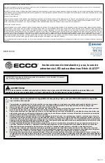 Предварительный просмотр 2 страницы Ecco Stick-A-LED Installation And Operation Instructions