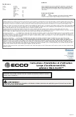 Предварительный просмотр 3 страницы Ecco Stick-A-LED Installation And Operation Instructions