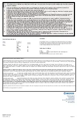 Предварительный просмотр 4 страницы Ecco Stick-A-LED Installation And Operation Instructions