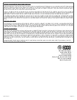 Preview for 6 page of Ecco SW15 Installation And Operation Instructions Manual