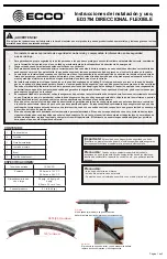 Preview for 6 page of Ecco ULTRAFLEX Series Installation And Operation Instruction Manual