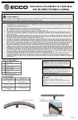 Preview for 9 page of Ecco ULTRAFLEX Series Installation And Operation Instruction Manual