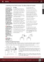 Предварительный просмотр 31 страницы Eccotemp 20 Series Use & Care Manual