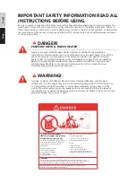 Предварительный просмотр 6 страницы Eccotemp 20H Series Use & Care Manual