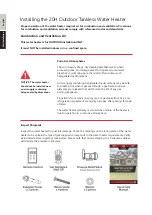 Preview for 12 page of Eccotemp 20H Series Use & Care Manual