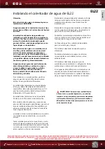 Preview for 123 page of Eccotemp EL22 Series Use & Care Manual