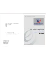 Eccotemp FVI12 Series Use & Care Manual предпросмотр