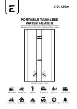 Предварительный просмотр 1 страницы Eccotemp L10nr Installation, Use And Care Instructions