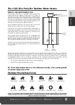 Предварительный просмотр 7 страницы Eccotemp L10nr Installation, Use And Care Instructions