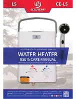 Eccotemp L5 Use & Care Manual With Installation Instructions For The Installer preview