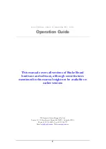 Предварительный просмотр 2 страницы ECD Brake Board Operation Manual