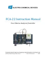 Предварительный просмотр 1 страницы ECD FCA-22 Instruction Manual