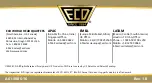 Предварительный просмотр 28 страницы ECD MOLE EV6 Quick Reference Manual