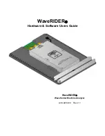 Предварительный просмотр 1 страницы ECD WaveRIDER Series Hardware User'S Manual