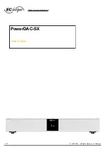 ECdesigns PowerDAC-SX User Manual preview