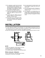 Preview for 3 page of ECE EFR 379 Operation Manual