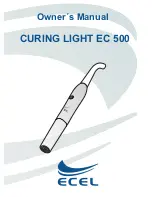 Preview for 1 page of Ecel CURING LIGHT EC 500 Owner'S Manual