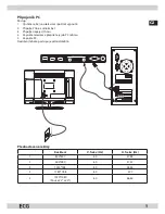 Предварительный просмотр 9 страницы ECG 19 LED 612 PVR Instruction Manual