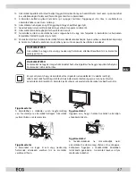 Предварительный просмотр 47 страницы ECG 19 LED 612 PVR Instruction Manual