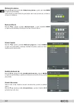 Предварительный просмотр 22 страницы ECG 20 H01T2S2 Instruction Manual