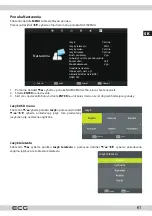 Предварительный просмотр 61 страницы ECG 20 H01T2S2 Instruction Manual