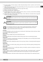 Предварительный просмотр 5 страницы ECG 24 H01T2S2 Instruction Manual