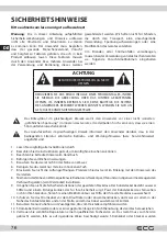 Предварительный просмотр 76 страницы ECG 24 H01T2S2 Instruction Manual