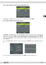 Предварительный просмотр 121 страницы ECG 24 H01T2S2 Instruction Manual