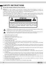 Preview for 4 page of ECG 24 H04T2S2 Instruction Manual