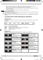 Предварительный просмотр 70 страницы ECG 24 HS01T2S2 Instruction Manual