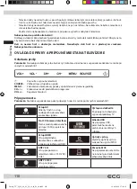 Предварительный просмотр 110 страницы ECG 24 HS01T2S2 Instruction Manual